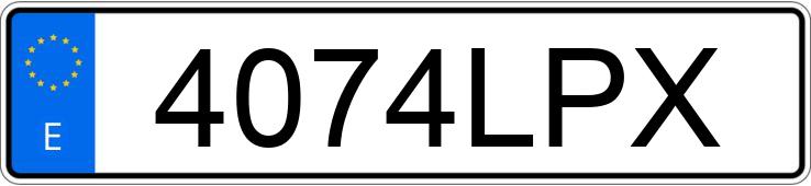 Numer rejestracyjny 4074LPX posiada MERCEDES GLB (247)