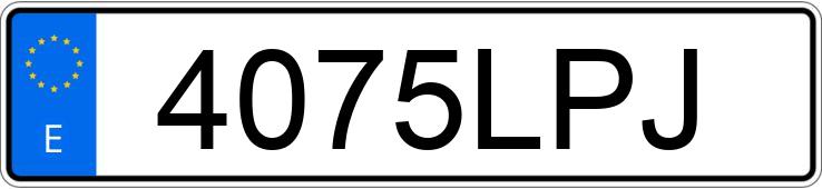 Numer rejestracyjny 4075LPJ posiada FORD FIESTA Numer rejestracyjny 4075LPJ posiada FORD FIESTA