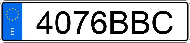 Numer rejestracyjny 4076BBC posiada VOLKSWAGEN GOLF Numer rejestracyjny 4076BBC posiada VOLKSWAGEN GOLF