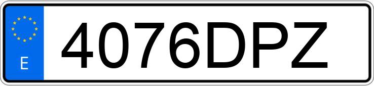 Numer rejestracyjny 4076DPZ posiada SEAT LEON Numer rejestracyjny 4076DPZ posiada SEAT LEON