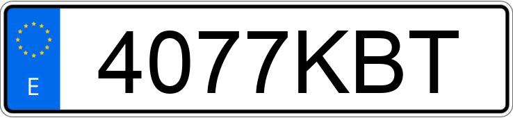 Numer rejestracyjny 4077KBT posiada RENAULT CLIO Numer rejestracyjny 4077KBT posiada RENAULT CLIO