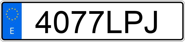 Numer rejestracyjny 4077LPJ posiada BMW SERIE 3 Numer rejestracyjny 4077LPJ posiada BMW SERIE 3