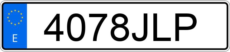 Numer rejestracyjny 4078JLP posiada ALFA ROMEO MITO