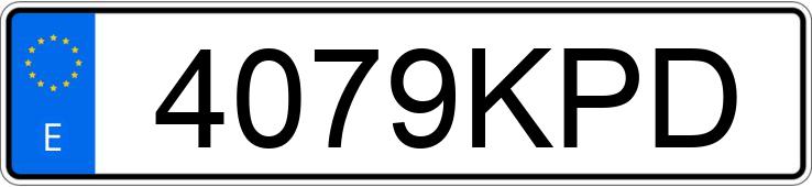 Numer rejestracyjny 4079KPD posiada MERCEDES CLA (117)