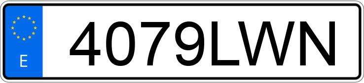 Numer rejestracyjny 4079LWN posiada BMW SERIE 2