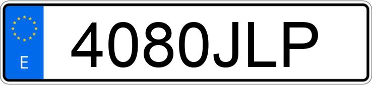 Numer rejestracyjny 4080JLP posiada DACIA DUSTER