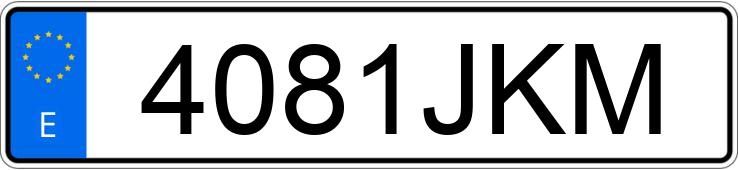 Numer rejestracyjny 4081JKM posiada FIAT 500 Numer rejestracyjny 4081JKM posiada FIAT 500