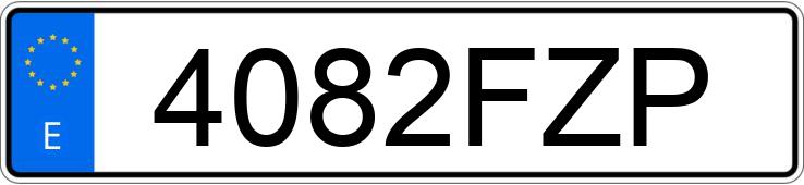 Numer rejestracyjny 4082FZP posiada ALFA ROMEO GT Numer rejestracyjny 4082FZP posiada ALFA ROMEO GT