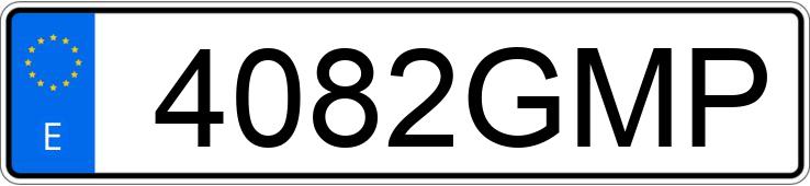 Numer rejestracyjny 4082GMP posiada VOLKSWAGEN SCIROCCO