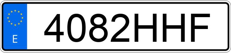 Numer rejestracyjny 4082HHF posiada MINI COUNTRYMAN