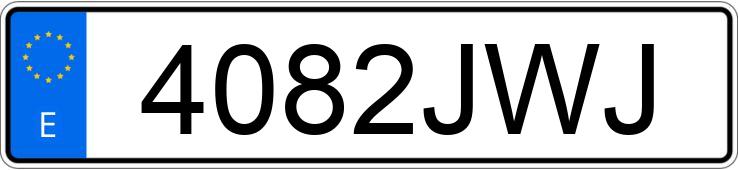 Numer rejestracyjny 4082JWJ posiada BMW SERIE 2