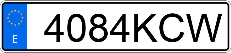 Numer rejestracyjny 4084KCW posiada KYMCO SUPER DINK Numer rejestracyjny 4084KCW posiada KYMCO SUPER DINK