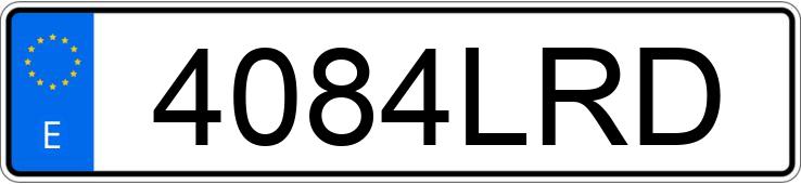 Numer rejestracyjny 4084LRD posiada VOLKSWAGEN T-CROSS