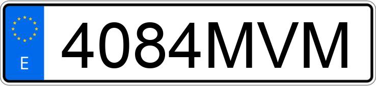 Numer rejestracyjny 4084MVM posiada NISSAN QASHQAI Numer rejestracyjny 4084MVM posiada NISSAN QASHQAI