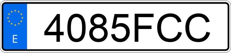 Numer rejestracyjny 4085FCC posiada SEAT LEON Numer rejestracyjny 4085FCC posiada SEAT LEON