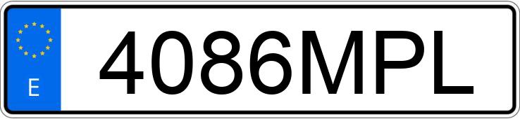 Numer rejestracyjny 4086MPL posiada VOLVO FH13