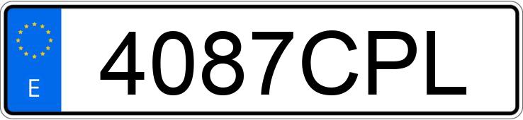 Numer rejestracyjny 4087CPL posiada AUDI A4 Numer rejestracyjny 4087CPL posiada AUDI A4