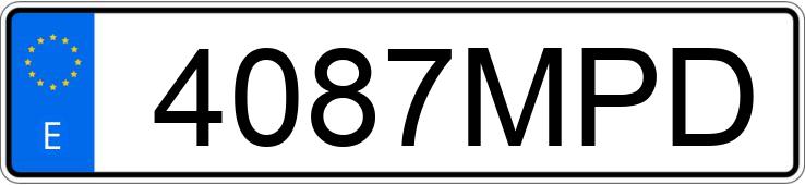 Numer rejestracyjny 4087MPD posiada VOLKSWAGEN TIGUAN 1.5 ETSI 150 LIFE DSG