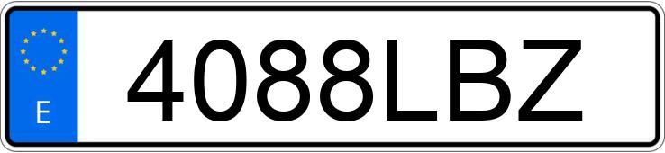 Numer rejestracyjny 4088LBZ posiada HYUNDAI KONA Numer rejestracyjny 4088LBZ posiada HYUNDAI KONA