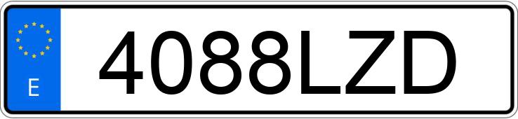 Numer rejestracyjny 4088LZD posiada MERCEDES EQE (295) Numer rejestracyjny 4088LZD posiada MERCEDES EQE (295)