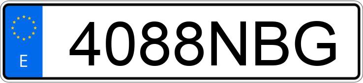 Numer rejestracyjny 4088NBG posiada SKODA KAROQ Numer rejestracyjny 4088NBG posiada SKODA KAROQ