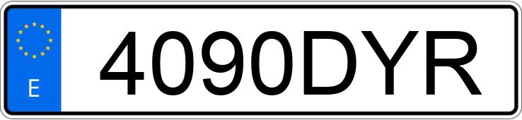 Numer rejestracyjny 4090DYR posiada SEAT TOLEDO Numer rejestracyjny 4090DYR posiada SEAT TOLEDO