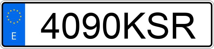 Numer rejestracyjny 4090KSR posiada FORD KUGA Numer rejestracyjny 4090KSR posiada FORD KUGA