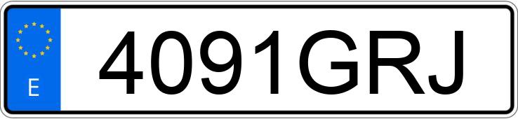 Numer rejestracyjny 4091GRJ posiada YAMAHA YZF R1