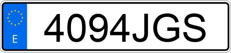 Numer rejestracyjny 4094JGS posiada JEEP WRANGLER Numer rejestracyjny 4094JGS posiada JEEP WRANGLER
