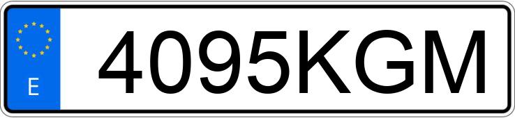 Numer rejestracyjny 4095KGM posiada RENAULT CAPTUR