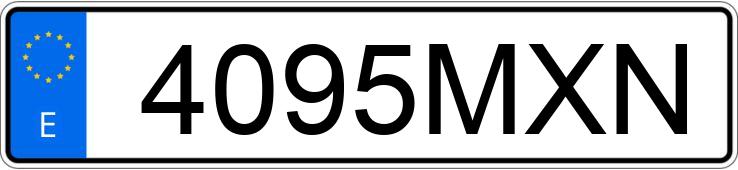 Numer rejestracyjny 4095MXN posiada TOYOTA PROACE VERSO