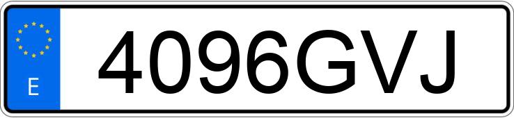 Numer rejestracyjny 4096GVJ posiada VOLKSWAGEN TOURAN Numer rejestracyjny 4096GVJ posiada VOLKSWAGEN TOURAN