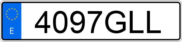 Numer rejestracyjny 4097GLL posiada BMW SERIE 1