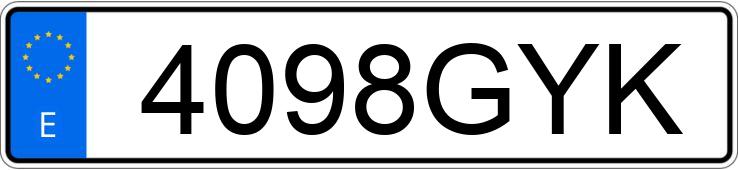 Numer rejestracyjny 4098GYK posiada PORSCHE PANAMERA Numer rejestracyjny 4098GYK posiada PORSCHE PANAMERA