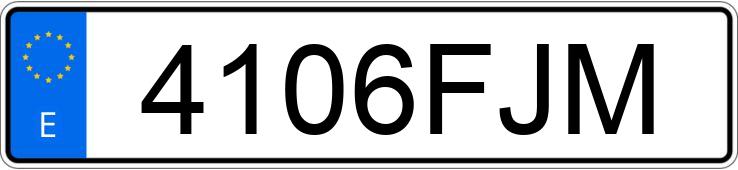 Numer rejestracyjny 4106FJM posiada RENAULT GRAND SCENIC Numer rejestracyjny 4106FJM posiada RENAULT GRAND SCENIC