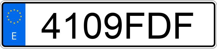 Numer rejestracyjny 4109FDF posiada OPEL COMBO TOUR 1.3CDTI COMBI Numer rejestracyjny 4109FDF posiada OPEL COMBO TOUR 1.3CDTI COMBI