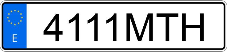 Numer rejestracyjny 4111MTH posiada MERCEDES SPRINTER Numer rejestracyjny 4111MTH posiada MERCEDES SPRINTER