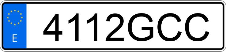 Numer rejestracyjny 4112GCC posiada CITROEN C4 GRAND PICASSO