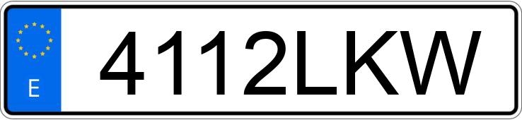 Numer rejestracyjny 4112LKW posiada NISSAN QASHQAI Numer rejestracyjny 4112LKW posiada NISSAN QASHQAI