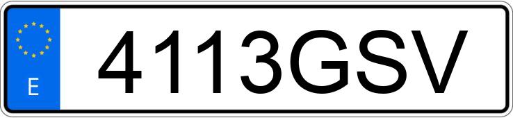 Numer rejestracyjny 4113GSV posiada MERCEDES R (251)