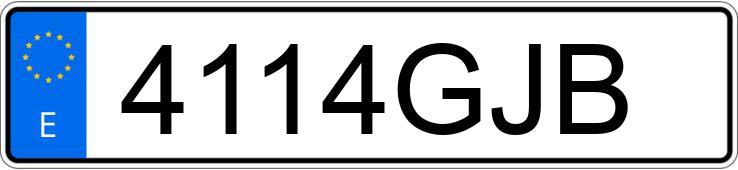 Numer rejestracyjny 4114GJB posiada BMW SERIE 3 Numer rejestracyjny 4114GJB posiada BMW SERIE 3