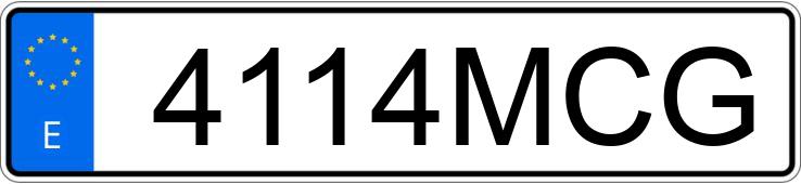 Numer rejestracyjny 4114MCG posiada OPEL CORSA Numer rejestracyjny 4114MCG posiada OPEL CORSA