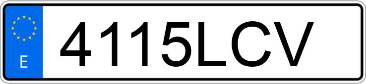 Numer rejestracyjny 4115LCV posiada NISSAN QASHQAI