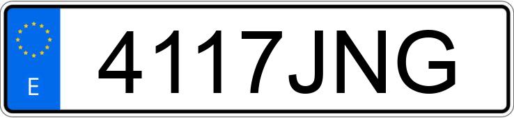 Numer rejestracyjny 4117JNG posiada HYUNDAI I20