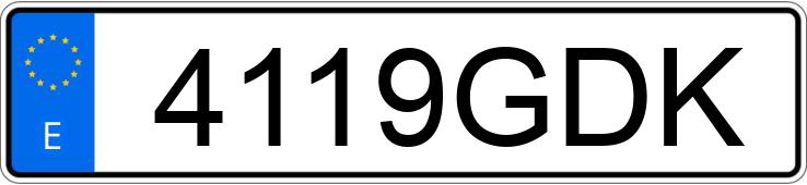 Registreringsnummer4119GDK har MERCEDES C (203) Registreringsnummer4119GDK har MERCEDES C (203)