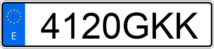 Numer rejestracyjny 4120GKK posiada MERCEDES M (163-164)