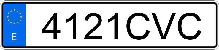 Numer rejestracyjny 4121CVC posiada SEAT TOLEDO