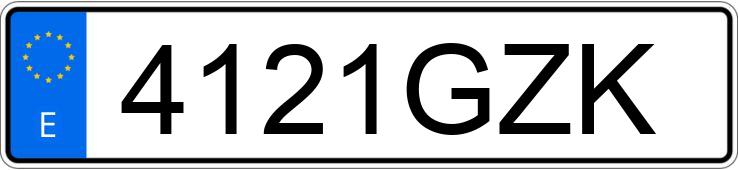 Numer rejestracyjny 4121GZK posiada VOLKSWAGEN SCIROCCO Numer rejestracyjny 4121GZK posiada VOLKSWAGEN SCIROCCO