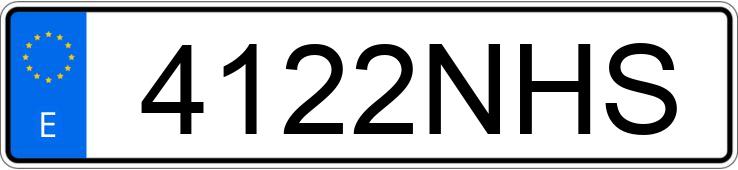 Numer rejestracyjny 4122NHS posiada HYUNDAI SANTA FE