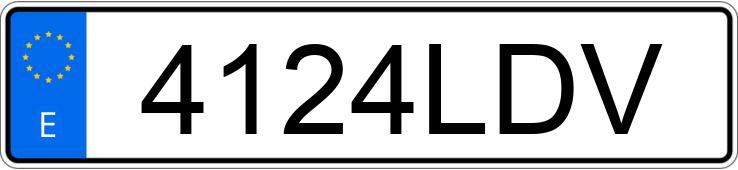 Numer rejestracyjny 4124LDV posiada FORD ECOSPORT Numer rejestracyjny 4124LDV posiada FORD ECOSPORT